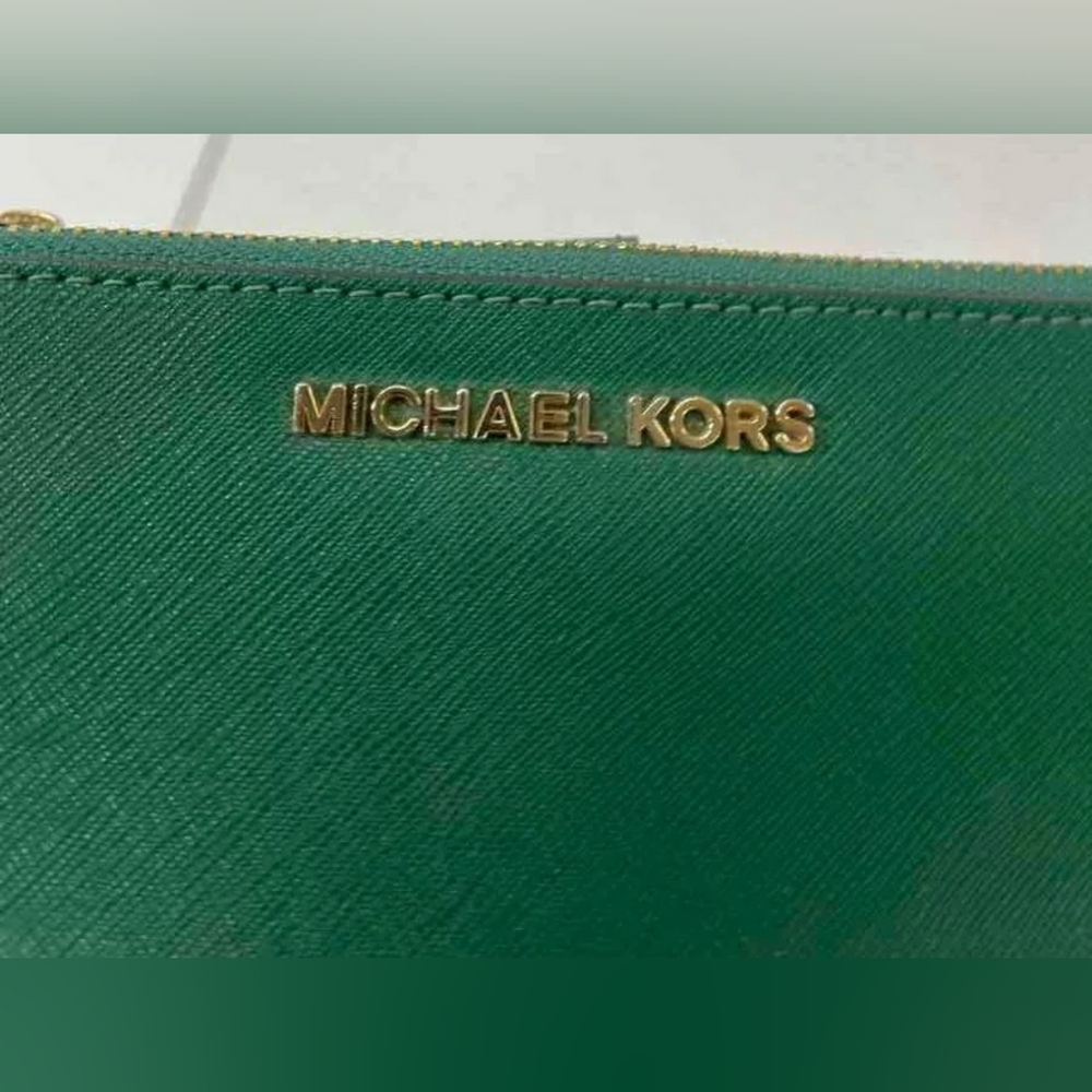 Michael Kors Mk Designer Adele Forrest Green Wris… - image 4